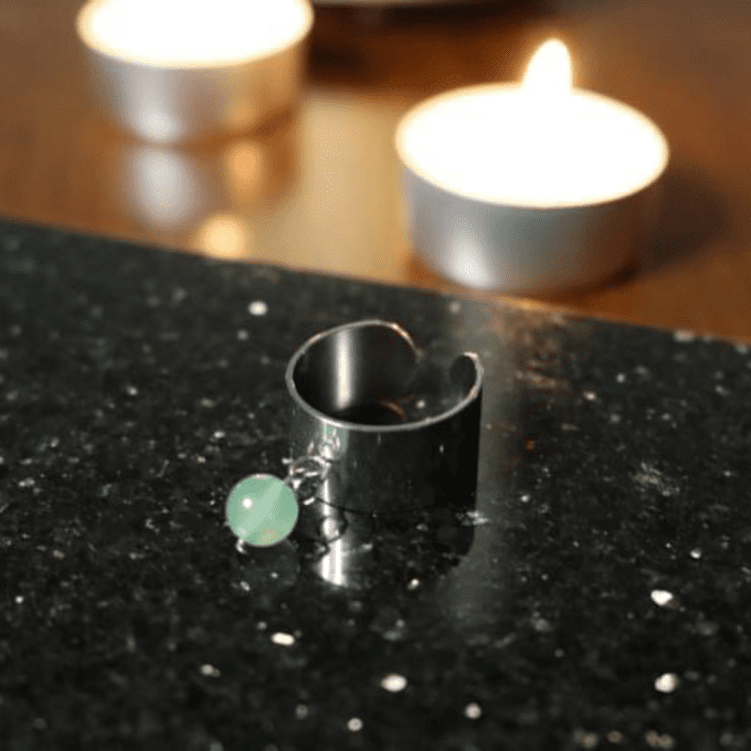 Bague Aventurine verte